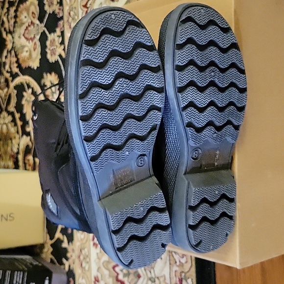 Jousen black winter snow boots waterproof lightweight nylon AMY693 Size 8 NEW… - Picture 4 of 12